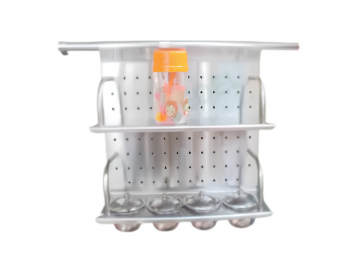 Giá để gia vị 2 tầng EDEL Inox 304 cao cấp - TM116